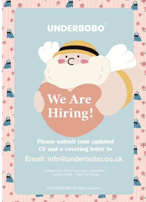 UNDERBOBO hiring visual