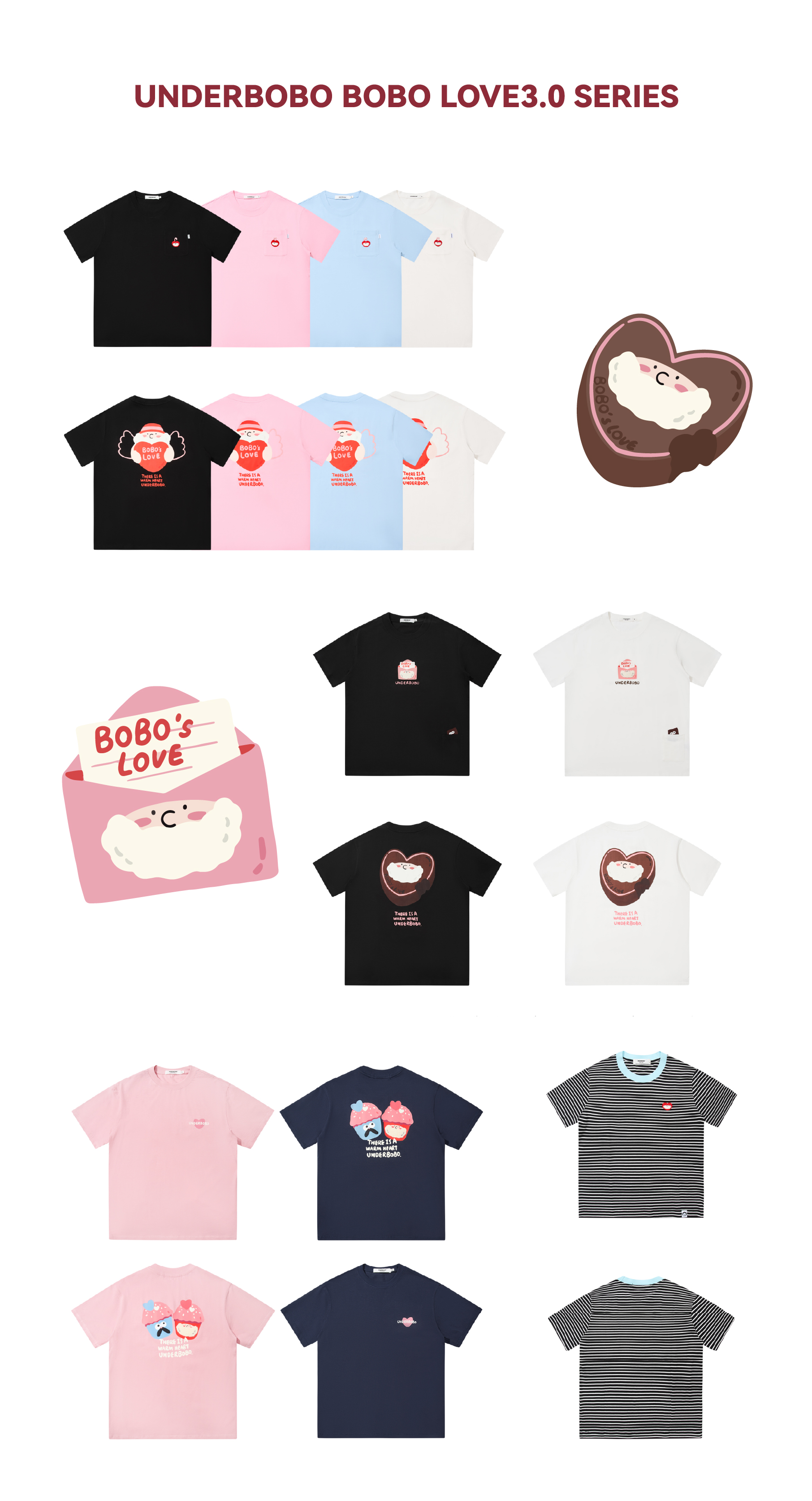 UNDERBOBO BOBO LOVE 3.0 SERIES collection artwork