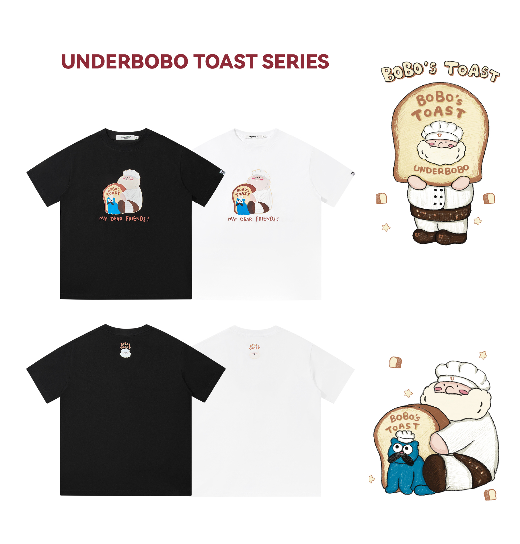 UNDERBOBO TOAST SERIES collection artwork