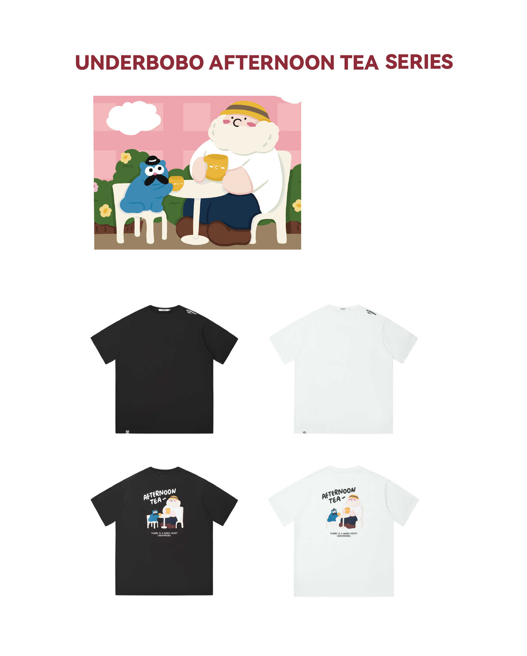 UNDERBOBO AFTERNOON TEA SERIES collection artwork