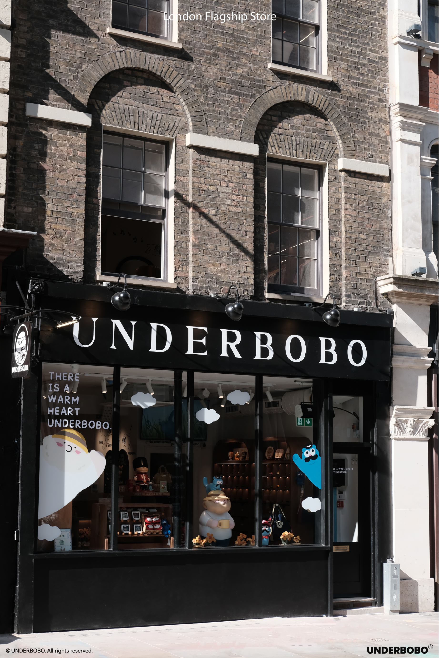 UNDERBOBO London storefront entrance