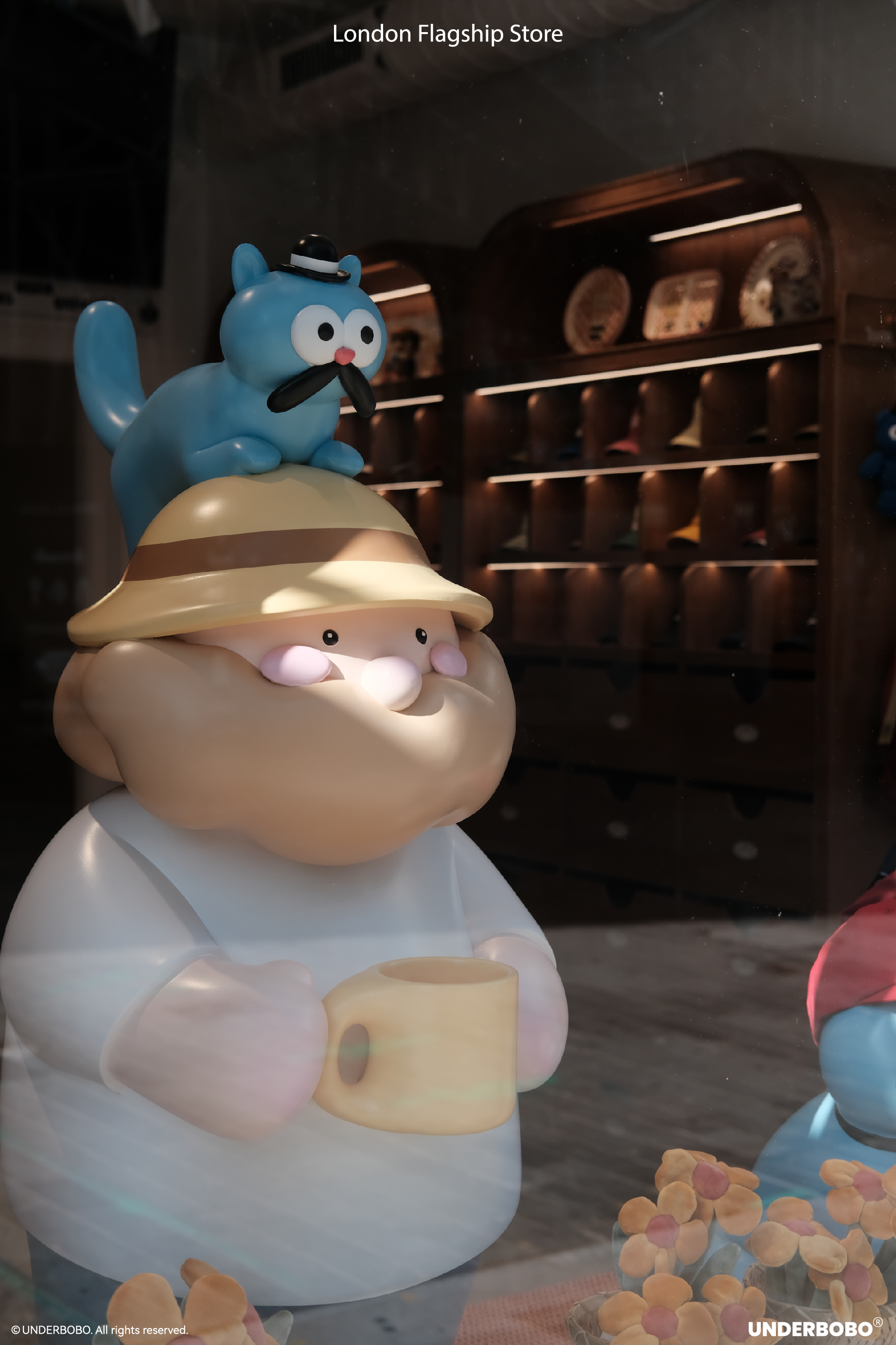 UNDERBOBO character figure display