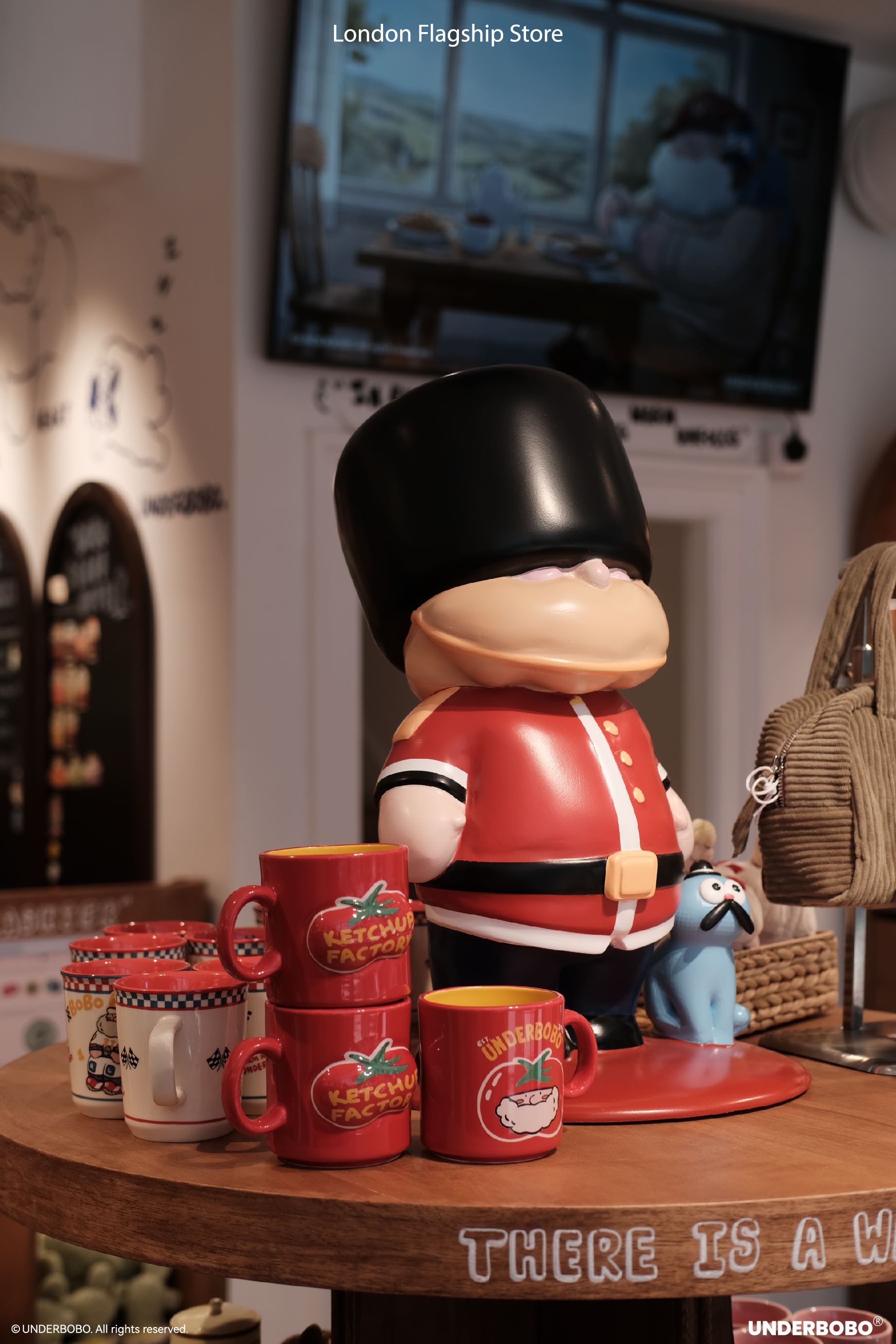 UNDERBOBO interior counter display