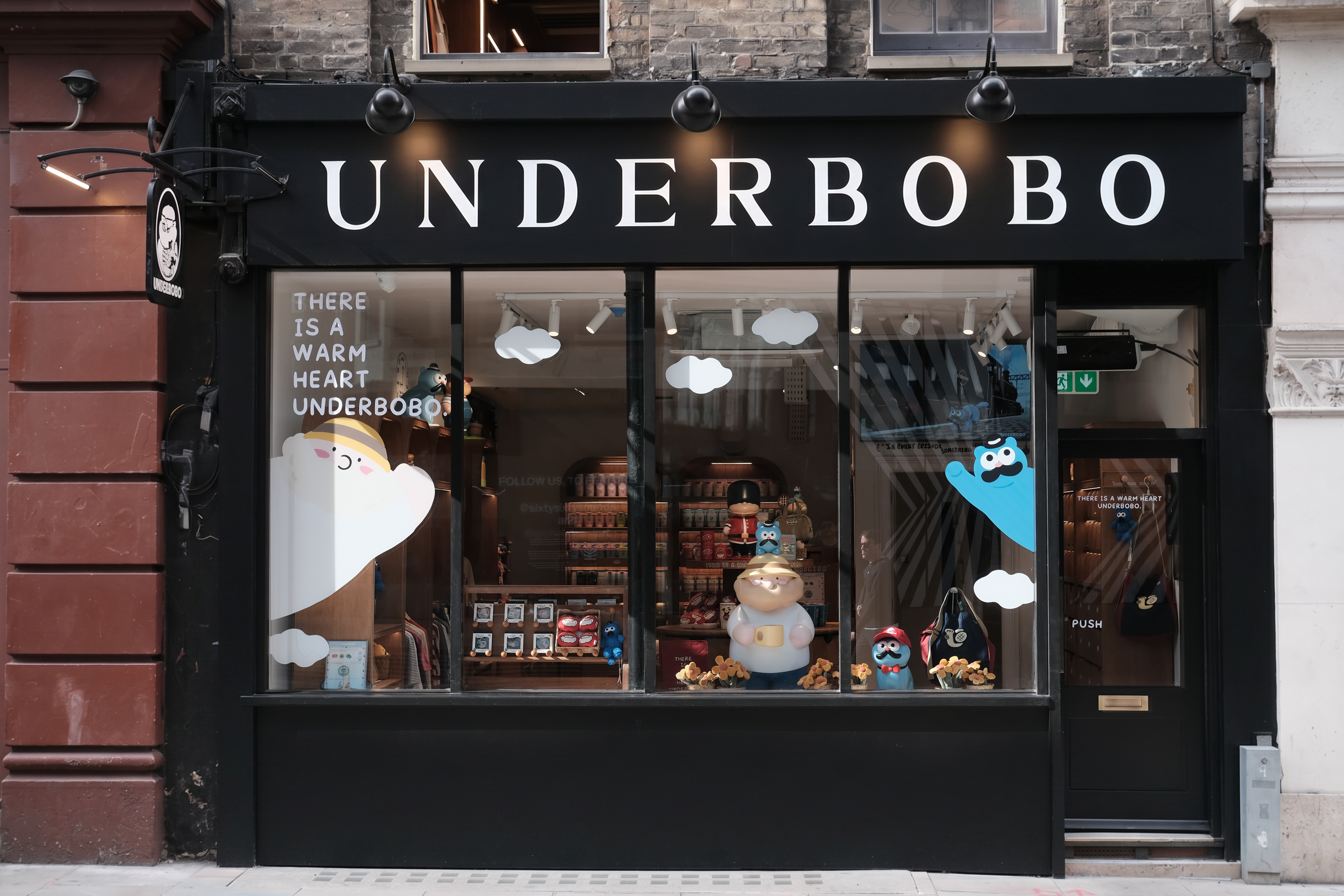 UNDERBOBO London flagship storefront